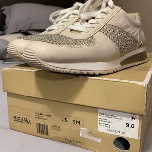 Michael Michael Kors, Ali wrap trainer, glitter